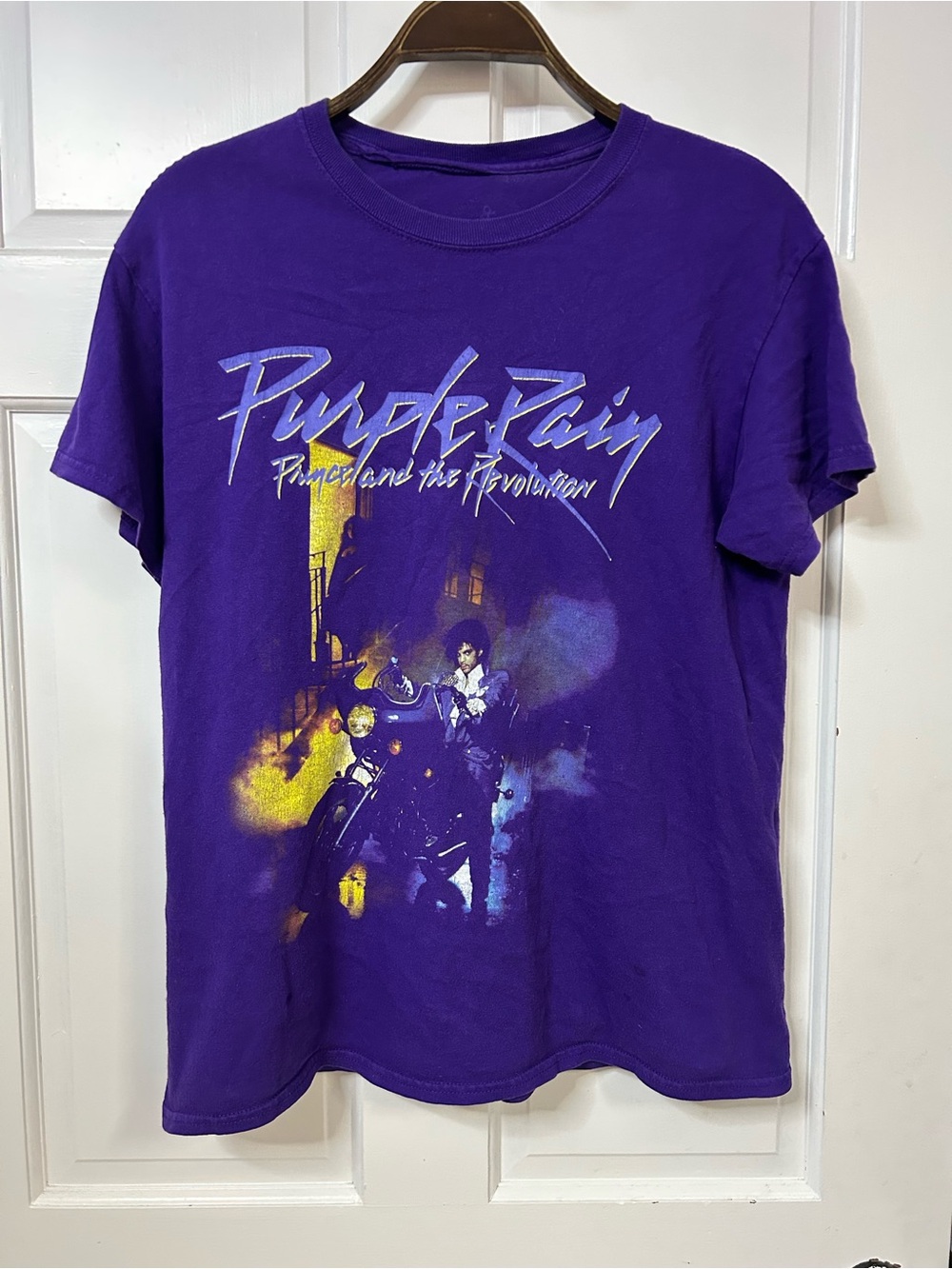 Prince Purple Graphic Short Sleeve Tee